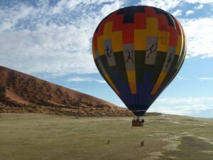 Balloon Before Landing